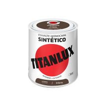 Esmalte sintético marrón 750 ml – Titanlux – Acabado brillante y duradero – Resistencia a la intemperie