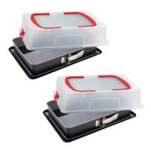 Dr. Oetker Rechteckige Springformen Aus Stahl Im 2er-set