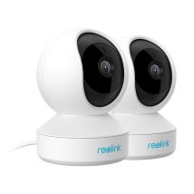 2pcs 3mp Wifi Telecamera Di Sorveglianza, Baby Monitor,panoramica E Inclinazione, Telecamera Di Sicurezza Per Bambini Da Interno Visione Notturna E 