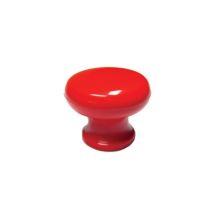 Bouton Plastique Diamètre 30mm Rouge Select Hardware 114212