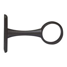 Stor Planet - Soporte Para Armario Central, 5 Cm, Gris Plomo 68278