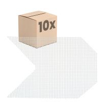Diagonal-armierung - 10x 40cm X 33cm, 7 X 7mm 200g/m²