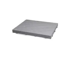 Dunkelgraue Plattform 100x75x8 Cm Aus Polypropylen