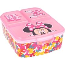 Lancheira Minnie Mouse (branco - Plstic