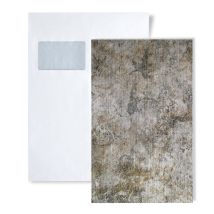 Wallface - 1 Pieza De Muestra S-17275-sa Vintage Silver Deco Collection Muestra Revestimiento De Pared En Tamaño Aprox Din A5