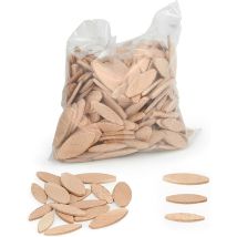 Vtizikl Assortiment Lamello D’assemblage Type Lamello20 À 100 Pièces/taille Lamelle Bois En Hêtre Massif Idéal Pour Fraiseuse Bois/fraiseuse À 