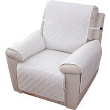 Housse Fauteuil Relax 1 Place, Housse De Canapé Protecteur Inclinable Imperméable Pour Chambre (beige 55×200)