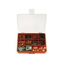 Arctic Hayes – Plumber's Essential Washer Kit – 210 Assorted Washers for Plumbing Repairs – Compatible with Taps, Hoses, Valves