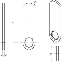 Came Plate Ronis 15929-24 Schnelle Installation Einfache Wartung