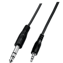 Cavo Audio Zzipp Pezzj300 Mini Jack 3,5 Stereo / Jack 6,35 Stereo