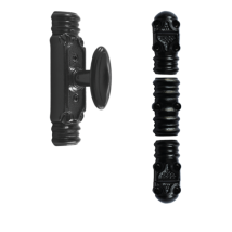 Finta Cremonese Rollinger Rustica Nera - Manopola N°6 - Per Asta 16 X 8 - Crd168bt6bv