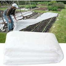 Toile Antigel Pour Plantes, Housse Antigel En Non-tissé Végétal, Isolation Plantes D'Hiver Et Toile De Couverture Résistante Au Froid 30g