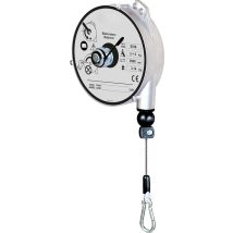 Federzug Typ 9348 – 6-8 kg – Seillänge 2,5 m – Aluminium – drehbarer Unterhaken – geräuscharm