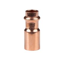 Kupfer Pressfitting Reduzierstück 18 X 15 Mm V+m-kontur Dvgw