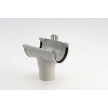 Zentralauslass Mit Girpi Grauer Pvc-dichtung, Dev. 33 Cm Girpi