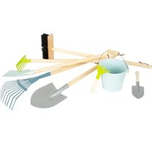 Attrezzo Da Giardino Small Foot 11883 Legno Metallo 80 Cm