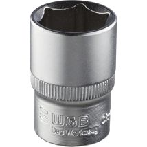 Wgb - Steckschlüssel-einsatz No. 500 Din3124 1/4'vierkant 7,0 Mm Sechskant