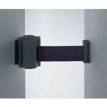 Staffa Da Parete, Plastica Nera, Adatta Per Cinghia