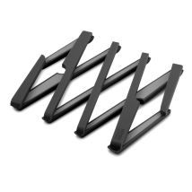 Salvamanteles Extensible Stretch Negro, Protección Para Mesas, Diseño Extensible, Resistente Al Calor, Fácil De Limpiar, Ideal Para Cocina Y Comedor.