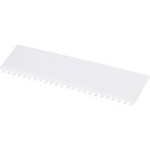 Striscia di copertura PS Bianco 10 pz – 54mm x 219mm – Resistenza al fuoco 850°C – F-Tronic