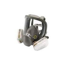 Maschera antigas 6800 in silicone – Maschera a pieno facciale riutilizzabile – 4 punti – Compatibile con filtri e cartucce