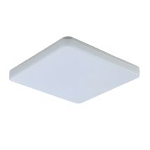 Cristal Record Lighting - Plafón De Techo Led Para Exterior Dalia Cuadrado 18w