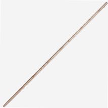 Manche en bois pour balai à feuilles – Longueur : 1,40 m – Diamètre : 28 mm – P. Outillage