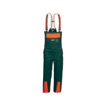 Schnittschutzlatzhose Konifere Gr.52 Grün/orange Watex