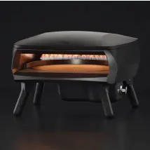 Forno Per Pizza Portatile A Gas Witt Pizza Etna Piccolo Rotante 16" - Nero