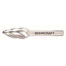 Bohrcraft – Z-ALU G-förmiger Hartmetall-Rotationsschneider 12,0 mm – Aluminium, Nichteisenmetalle, Kunststoffe – DIN 8033