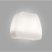 Pot De Fleurs Lumineux Angulaire En Résine 57x31 Cm H Led Blanc Mod. Heart Led 50 Led Blanc