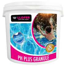 Llofer – pH Plus Poudre 5KG – Carbonato de sodio – Regulador de pH para piscinas