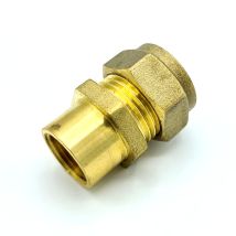 Raccordo filettato 15x3/8'' GW Compression – Ottone – 0664697653156