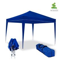 Tonnelle Wasabi Classic 3x3m Pliante Bleu