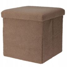 Storage-solutions Pouf Bini Marrón Claro 55 Litros Almacenamiento