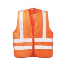 Wicatex Warnweste, Bw-mg, En 20471, Orange, Gr. L