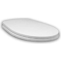 Wc Sitz Basic Deska Weiß Antibakterielles Pvc