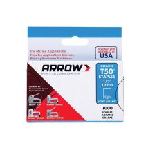 Arrow - A508m1 T50m 508m Monel Staples 12mm (1/2in) (box 1000) Arrt5012ms