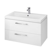 Cersanit Lara - Armario Con Lavabo, 45x79x45 Cm, 2 Cajones, Blanco S801-149-dsm