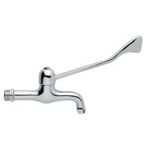 Caesaroo - An Der Wand Montierter Erweiterter Beckenhahn Mit Klinischem Hebel Idral 02001/dc Chrom