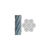Câble En Acier Inoxydable 49 Fils Torsadés 10 M Diamètre 3 Mm