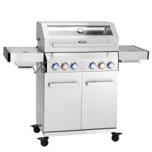 Taino - Platinum Yamara 4+2 Gasgrill Edelstahl 4 Brenner Sear-burner Backburner