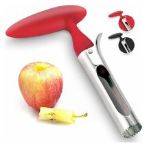 Kitchen High Quality Apple Core Tool - Easy To Use And Clean, Sturdy Apple Core With Sharply Serrated Tip - Stainless Steel Core For Apples And Pears 