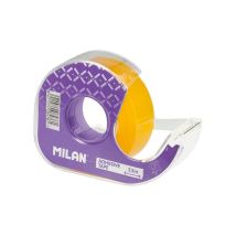 Milan - Dispensador De Cinta Adhesiva Transparente 19 Mm X 33 M Colores Surtidos