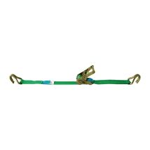 Dolezych - Correa De Amarre Din En 12195-2 Longitud 8 M Ancho 35 Mm Con Trinquete + Gancho