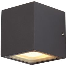 Sitra Cube 232535 Außenwandleuchte Energiesparlampe, Led Gx53 18 W Anthrazit - Slv