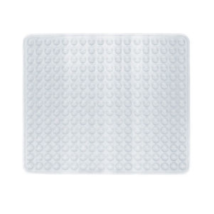 Tapis De Bain Antida Rapant En Pvc Blanc 36 X 72 Cm Accessoires De Salle De Bain