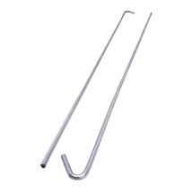 Protektor - Abhängedraht Mit Haken Für Abhänger Trockenbau 100 Stück, Silber, Zubehör Deckenprofile, Made In Germany - 500mm