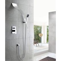Lookshop - Recessed Shower Pack With Waterfall Effect And Chrome Finish With Hand Shower
