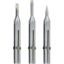 Punta de soldar 15 vatios – Biselada, forma de lápiz y cincel – 2,5 x 60 mm
